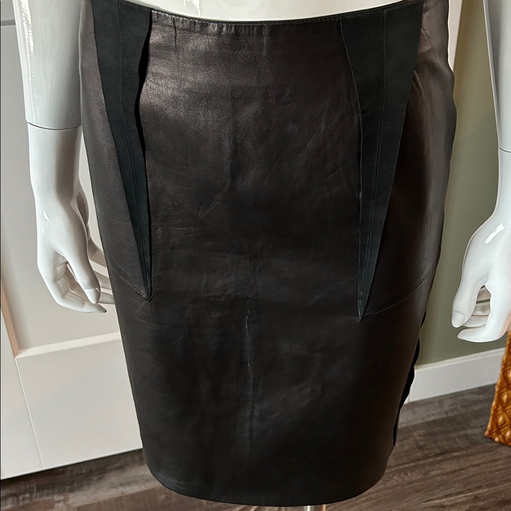 Acne Studios Lambskin Leather Skirt - Picture 15 of 16